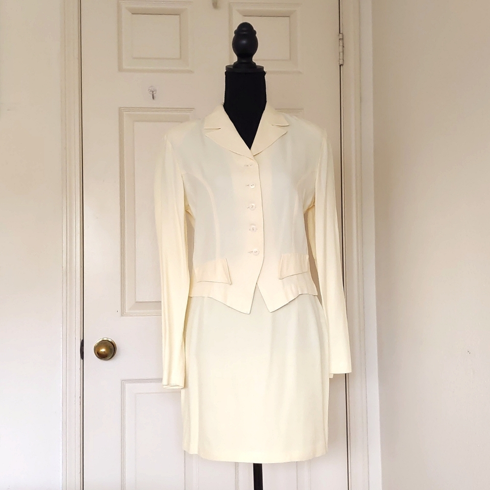NWOT. Rayon Blended Blazer and skirt set.